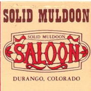 Cover image of Solid Muldoon Saloon. Matchcovers. 